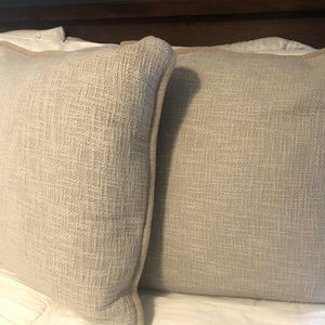 POTTERY BARN accent pillow inserts (set of 2)